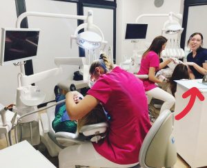 good dentist at work