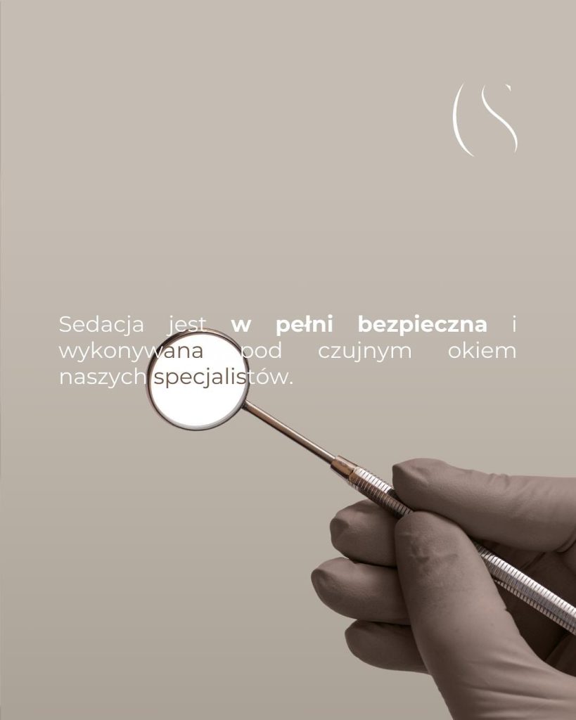 Inhalation sedation - comfortable treatment without stress 24/03/2025 Stomo Clinic Wrocław Dentysta Ortodonta Implanty sedation 1
