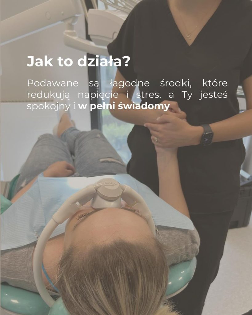 Inhalation sedation - comfortable treatment without stress 24/03/2025 Stomo Clinic Wrocław Dentysta Ortodonta Implanty sedation 1